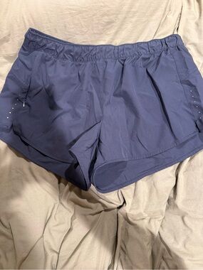Old Navy Navy Blue Athletic Running Shorts with Reflective Dots